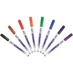 Bic Velleda 1721 Fine Marker Ast Pk8