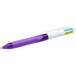 Bic 4 Colour Fashion Grip Pen Pk12
