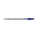 Bic Cristal Bpoint Pen Med Blu Pk100