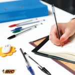 Bic Cristal Ball Pen Med Blk Pk100