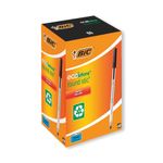 Bic Ecolutions Ball Pen Med Blk P60