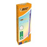 Bic Matic Mech Pencil 0.7 Pastl Pk12