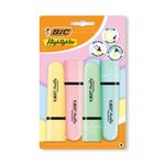 Bic Tank Highlighters Pastel Pk4
