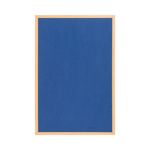 Blue Felt Notice Board 150X120Cm