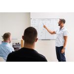 Drywipe Board 150X120Cm Alu Frame