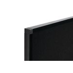 Bi-Office A9 Felt Board Blk 105X75Cm