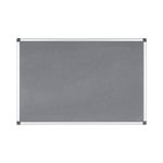 Grey Felt Nboard 60X90Cm Alu Frame