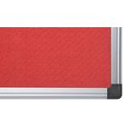 Bi-Office Noticebrd 1200X900 Red/Alu