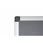 Grey Felt Nboard 120X90Cm Alu Frame