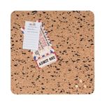 Eco Frameless Eva Cork Board 30X30Cm