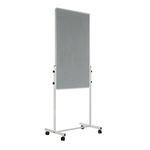 Bi-Office Duo Easel 1200X790Mm Grey