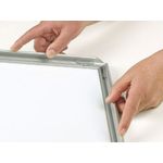 Bi-Office Snap Frame A4 Aluminium