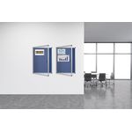 Bi-Office Lock Case 1160X981 Blue