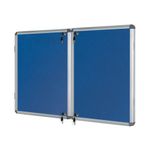 Bi-Office Lock Case 1230X1830 Blue
