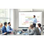 Bi-Office Tripod Proj Screen 1250Mm