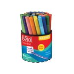 Berol Colour Broad Pen Ast Wb Pk42
