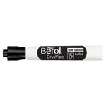 Berol D/Wipe Bullet Marker Blk Pk48