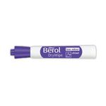 Berol D/Wipe Chisel Marker Asst Pk8