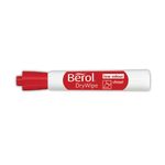 Berol D/Wipe Chisel Marker Asst Pk8