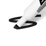 Berol D/Wipe Chisel Marker Blk Pk48