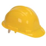 Comfort Vented Safety Helmet Yellow