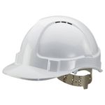 Comfort Vented Safety Helmet White