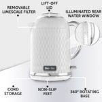 Breville Vkt117 Curve Kettle White
