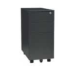 3 Drawer Steel Pedestal