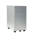 3 Drawer Steel Pedestal
