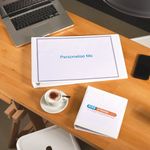 Elba Pres Rbndr 2D 25Mm A5 Wht Pk6