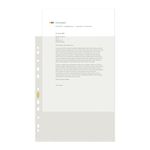 Elba Recycled Punched Pockets Pk100