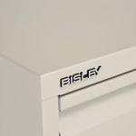 Bisley 5 Drw Filing Cab Goose Grey