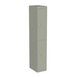 Bisley 2 Door Locker 457 Goose Grey