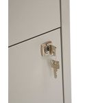 Bisley 2 Drw Home Filing Goose Grey