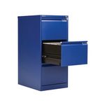 Bisley 3 Drw Filing Cab Blue