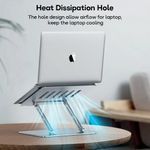 Adjustable Laptop Stand 17In Silver