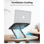 Adjustable Laptop Stand 17In Black