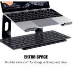 Laptop Riser Stand 17In Black