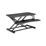 Sit/Stand Workstation Black