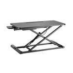 Sit/Stand Workstation Black