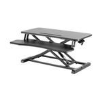 Sit/Stand Workstation Black