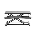 Sit/Stand Workstation Black