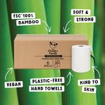 Bamboo 2Ply Hand Towel Roll 200M Pk6
