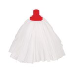 2Work T1D Socket Mop X10 Red Pk10
