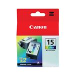 Canon Bci-15 Ink Cart Twnpk Tri-Col