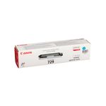 Canon 729C Toner Cart Cyan 4369B002