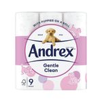 Andrex 2-Ply Toilet Roll Pup Wht Pk9