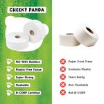 2-Ply Maxi Jumbo Wc Roll 300M Pk6