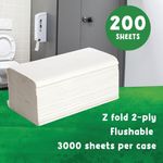 Z-Fold 2Ply Hand Towel 200/Pack Pk15