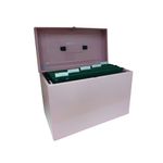 Cathedral File Box + 5 Files Fc Pink